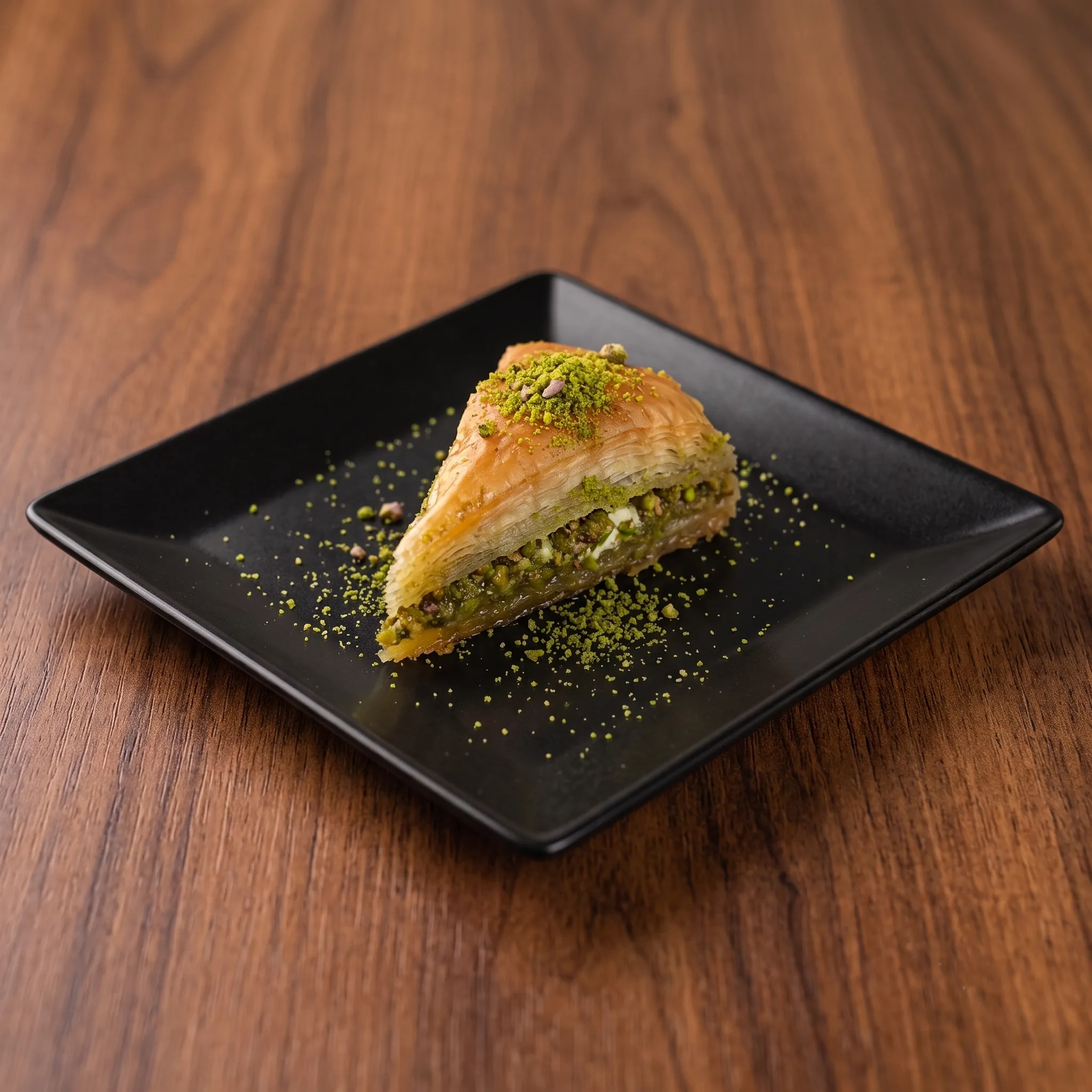 Katmer Park havuç dilim baklava porsiyonu